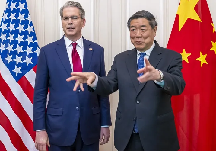 EE.UU. y China se dan cita en Madrid en busca de un acuerdo sobre los aranceles y TikTok